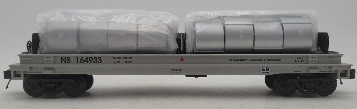 MTH 20-98646 O Gauge Norfolk Southern Coil Car #164933 EX/Box