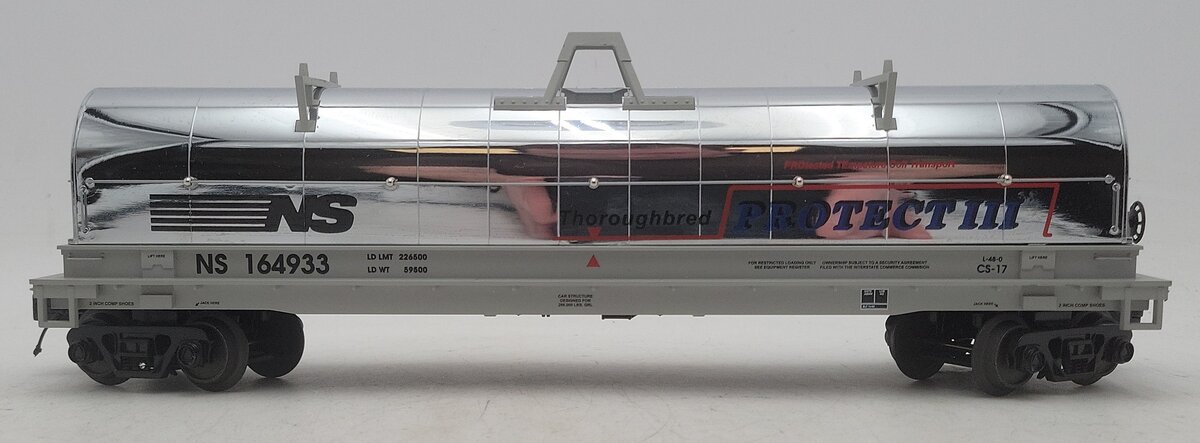 MTH 20-98646 O Gauge Norfolk Southern Coil Car #164933 EX/Box
