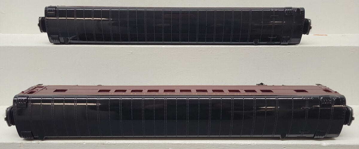 MTH 20-66265 O Norfolk Southern 70' Streamlined Coach/Diner 2-Car Passenger Set LN/Box