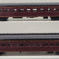 MTH 20-66265 O Norfolk Southern 70' Streamlined Coach/Diner 2-Car Passenger Set LN/Box