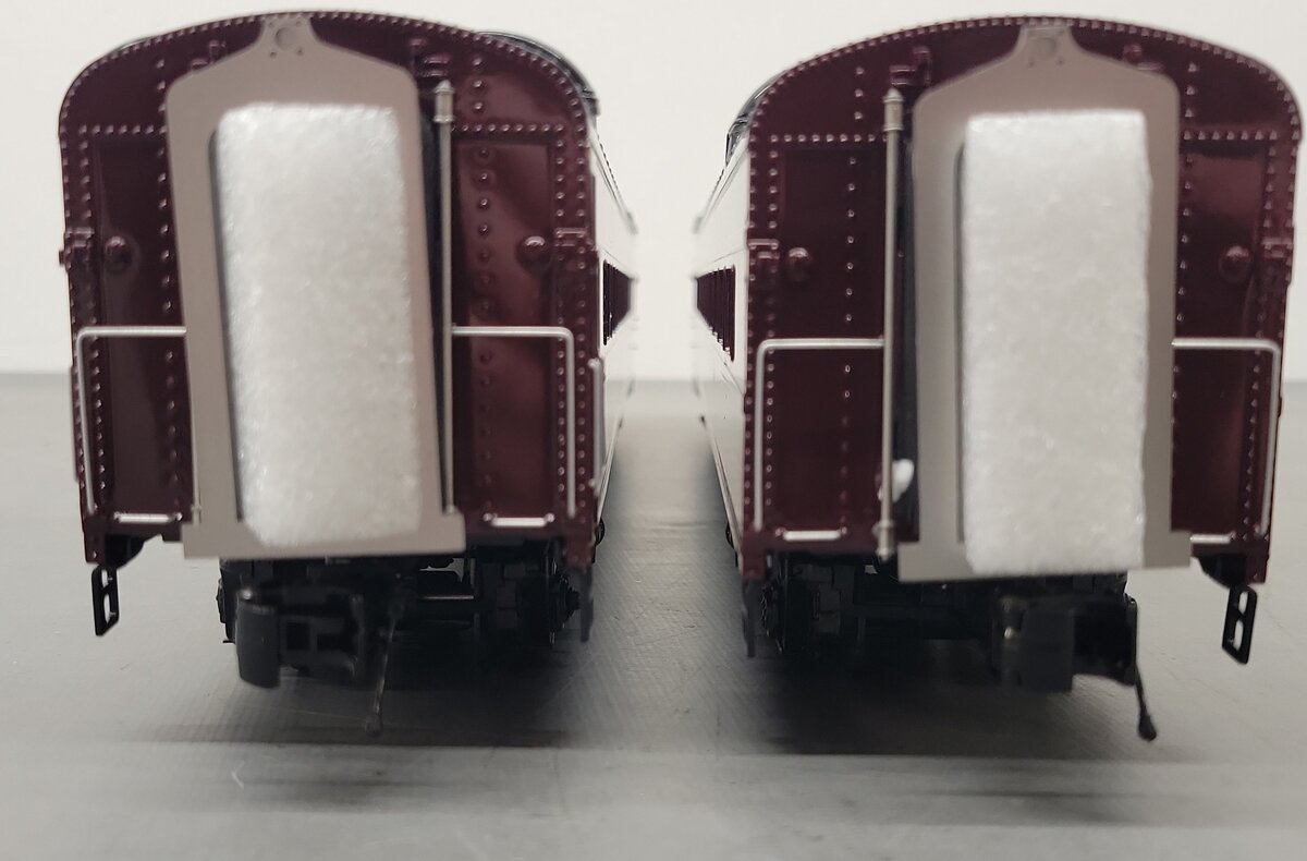 MTH 20-66265 O Norfolk Southern 70' Streamlined Coach/Diner 2-Car Passenger Set LN/Box