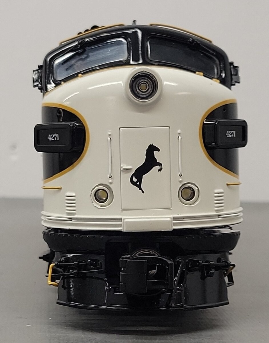 MTH 20-20557-1 O Norfolk Southern F-7 A Diesel Engine #4271 w/PS3 (Hi-Rail) EX/Box
