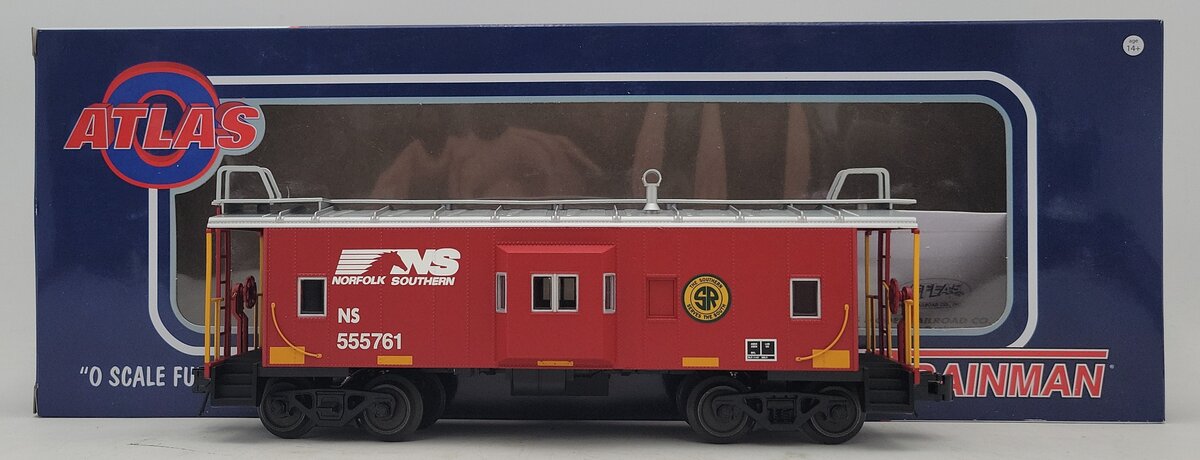 Atlas 2001740 O Norfolk Southern "Southern Heritage" Trainman Bay Window Caboose EX/Box
