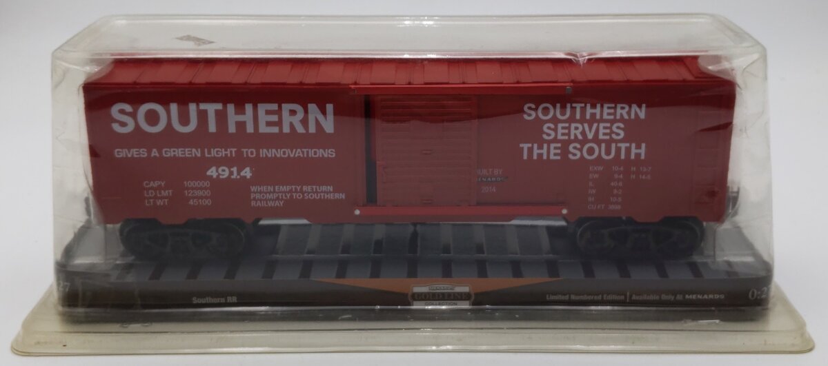 Menards 279-0715 O Southern Railway Boxcar #4914 LN/Box