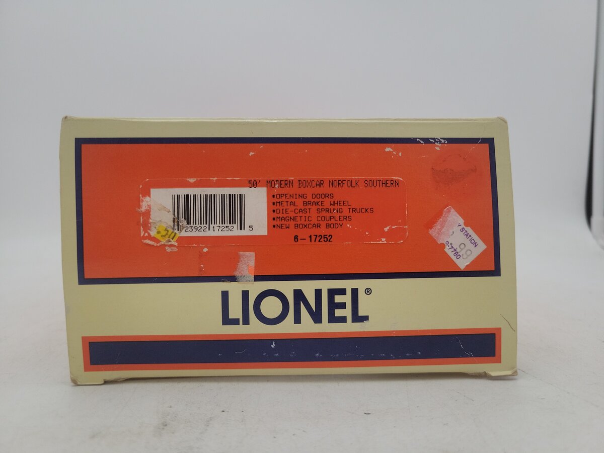 Lionel 6-17252 O Gauge Norfolk Southern Modern Boxcar #584824 EX/Box