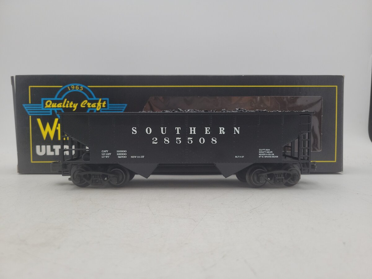 Weaver U1147LD O Scale Southern 2 Bay Offset Coal Car VG/Box