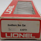 Lionel 6-9711 O Gauge Southern Boxcar #9711 LN/Box