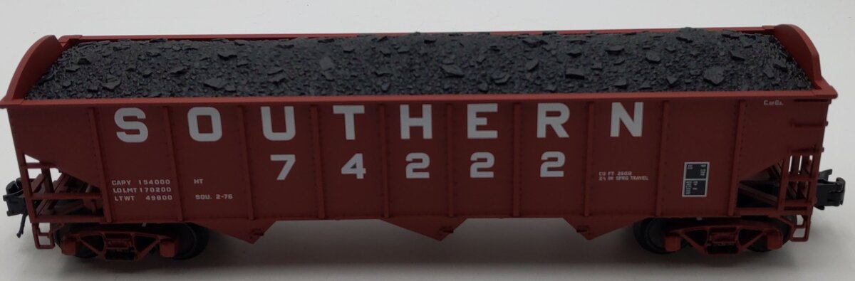 Atlas 903-2 Southern O Gauge #74222 3-Bay 70 Ton Hopper Car LN/Box