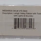 Menards 279-3844 O Lehigh Valley Flatcar w/ Travel Bus LN/Box
