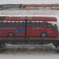 Menards 279-3844 O Lehigh Valley Flatcar w/ Travel Bus LN/Box