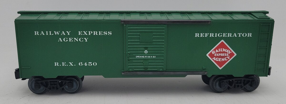 KMT 72 O Gauge Railway Express Agency Boxcar #6450 EX