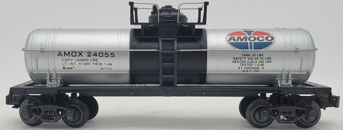 K-Line K6333 Amoco Single Dome Tank Car #24055 EX/Box