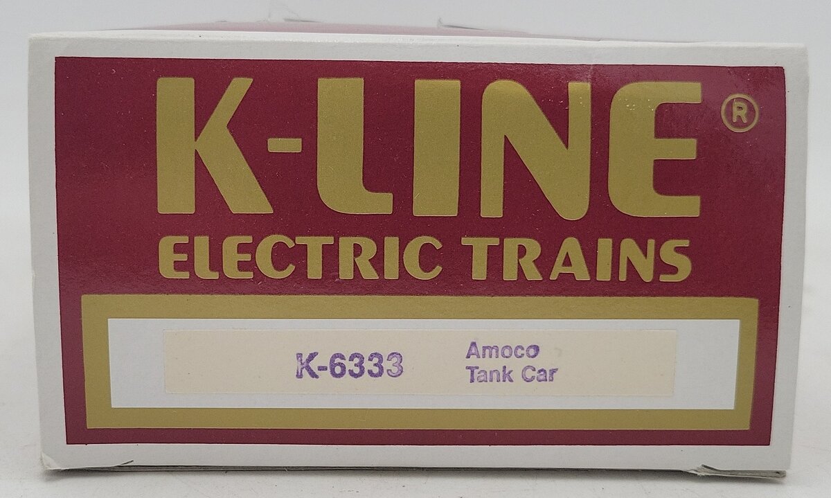 K-Line K6333 Amoco Single Dome Tank Car #24055 EX/Box