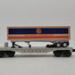 Lionel 6-16924 O Gauge Lionel Flatcar #6424 with Lionel Corporation Trailer VG/Box