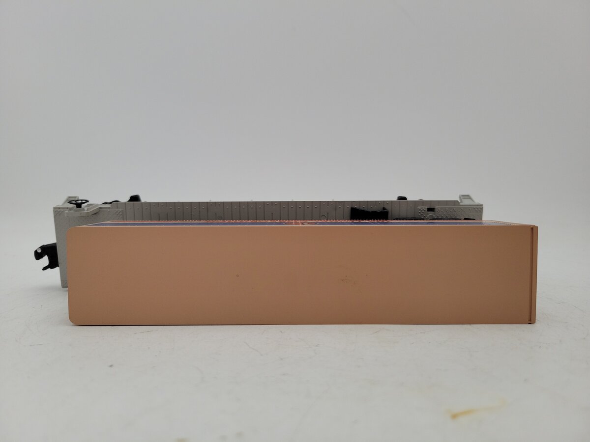 Lionel 6-16924 O Gauge Lionel Flatcar #6424 with Lionel Corporation Trailer VG/Box