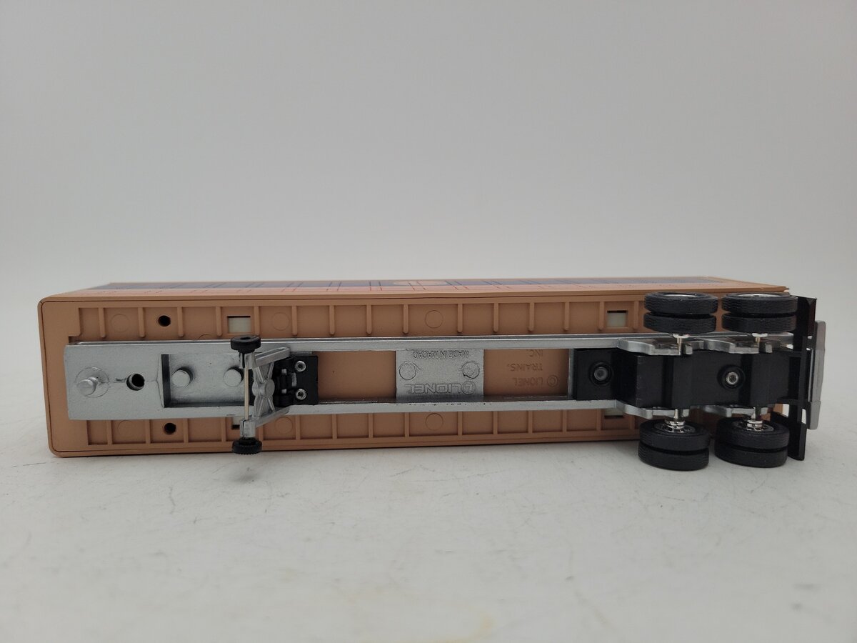 Lionel 6-16924 O Gauge Lionel Flatcar #6424 with Lionel Corporation Trailer VG/Box