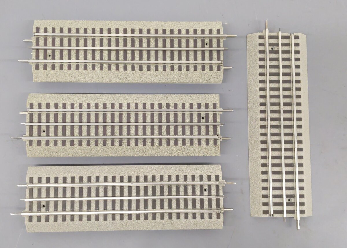 Lionel 6-12014 O 10" Straight FasTrack Single Section (7) LN