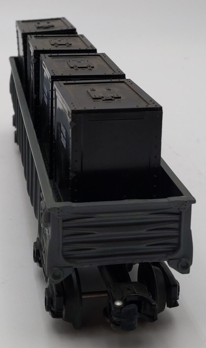 K-Line K-6519 O Guage MOW Gondola w/Crates LN/Box