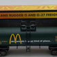 MTH 30-7336 O McDonald's Green Tank Car #78394 LN/Box