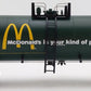 MTH 30-7336 O McDonald's Green Tank Car #78394 LN/Box