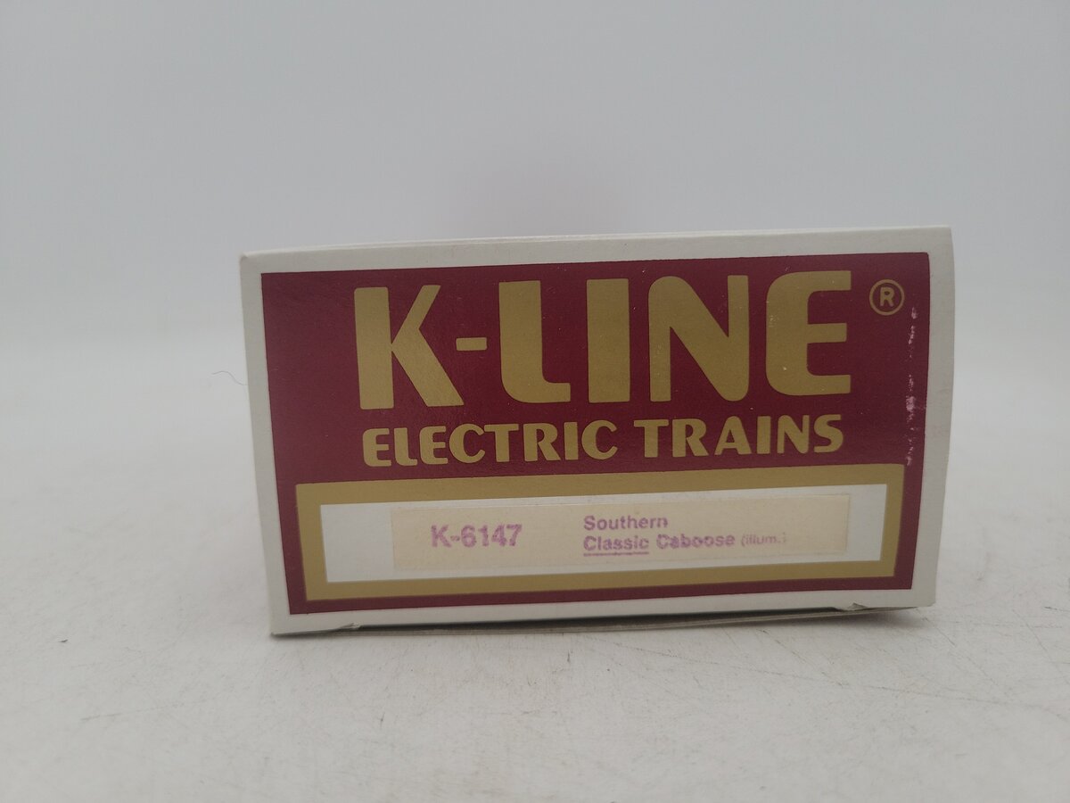 K-Line K6147 O Gauge Southern Classic Caboose/Box