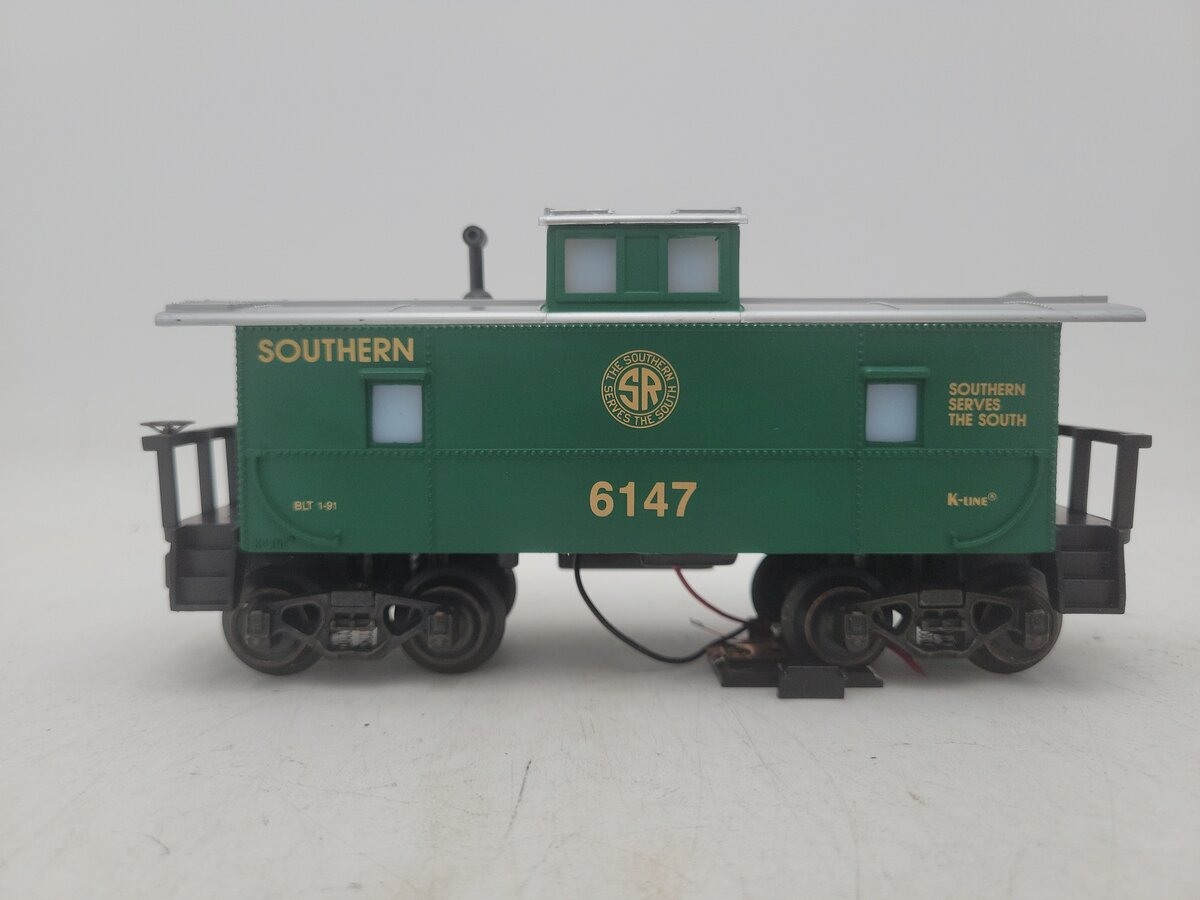 K-Line K6147 O Gauge Southern Classic Caboose/Box