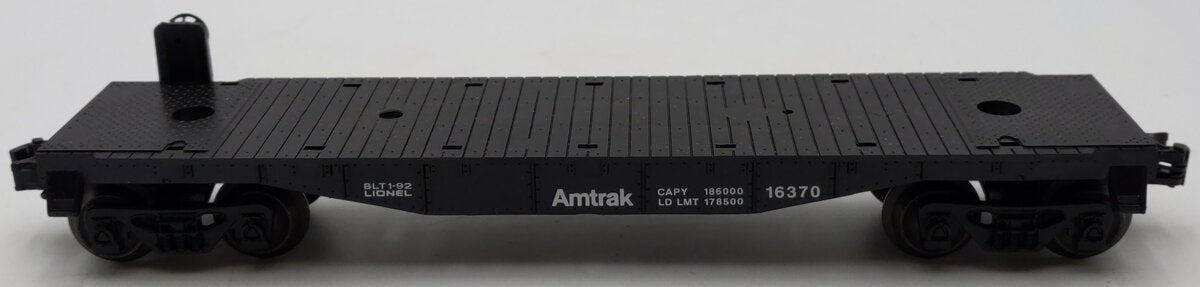 Lionel 6-16370 O Gauge Amtrak Flatcar with Rail Load #16370 LN/Box