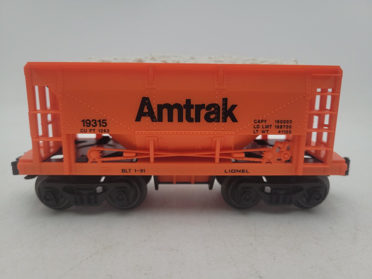 Lionel 6-19315 O Gauge Amtrak Ore Car w/ Ore Load #19315 LN/Box