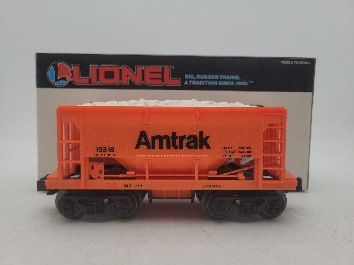 Lionel 6-19315 O Gauge Amtrak Ore Car w/ Ore Load #19315 LN/Box