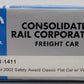 K-Line K661-1411 Conrail 2002 Safety Award Classic Flat Car w/ Wheels #73135 LN/Box