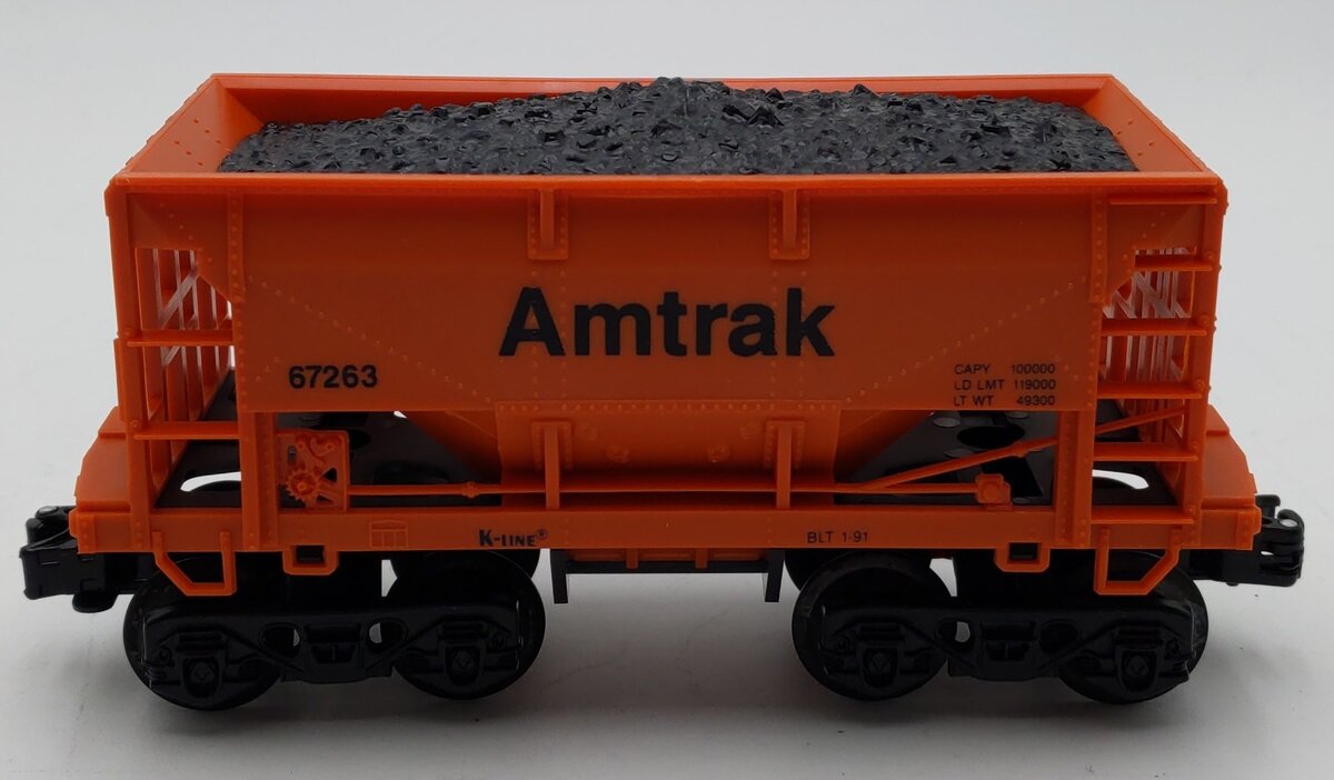 K-Line K-67263 Amtrak Ore Car with Load LN/Box