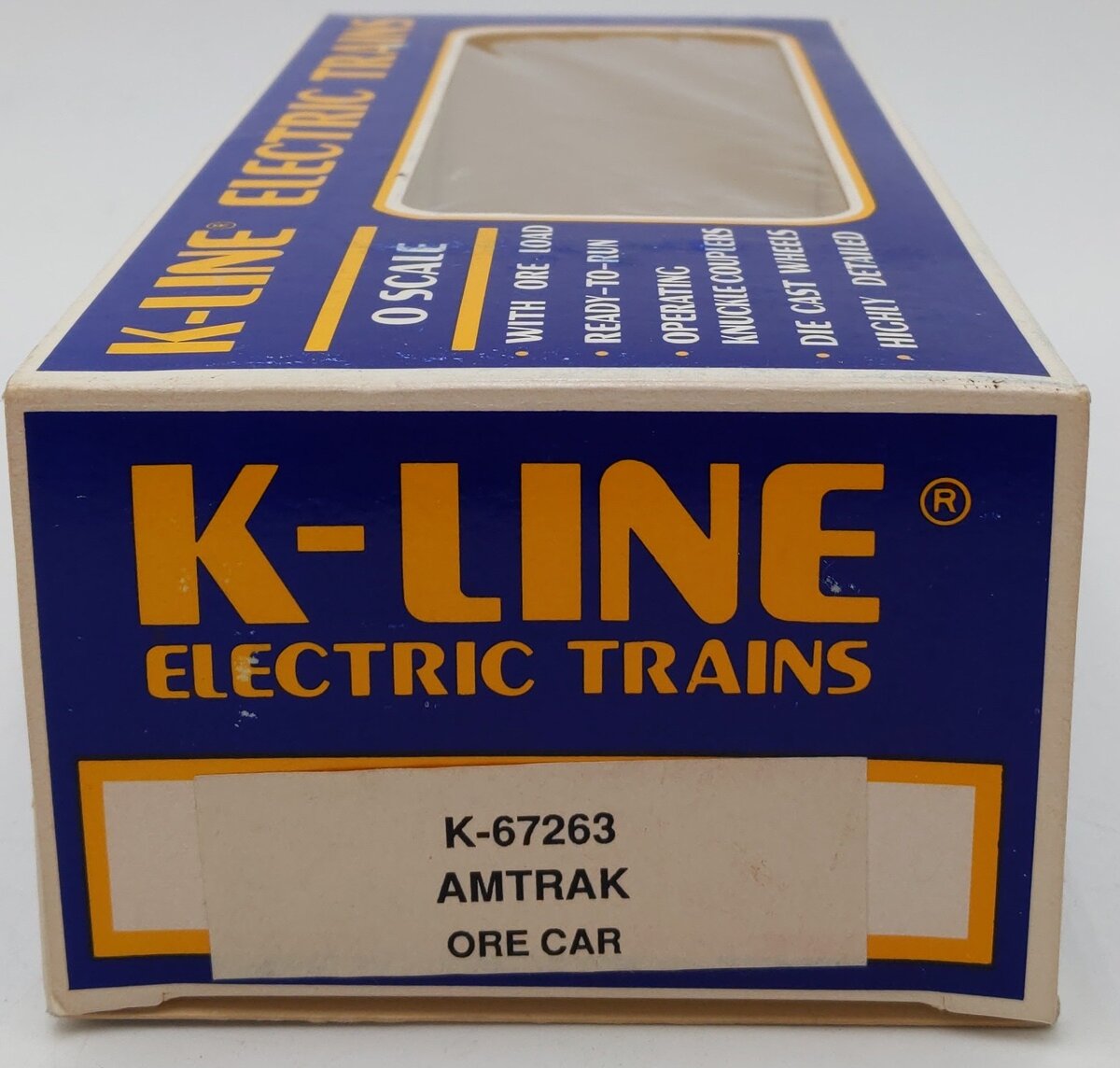 K-Line K-67263 Amtrak Ore Car with Load LN/Box