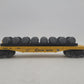 MTH 30-76619 O Chessie System RailKing 3-Rail Flatcar w/Wheelset Load #960022 EX/Box