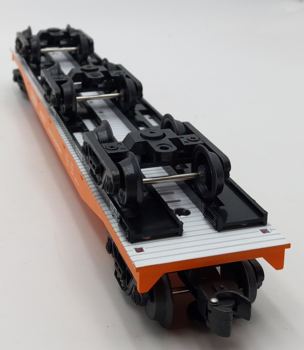 K-Line K691-8011 Timken Bulkhead Flatcar w/Wheel Load LN/Box