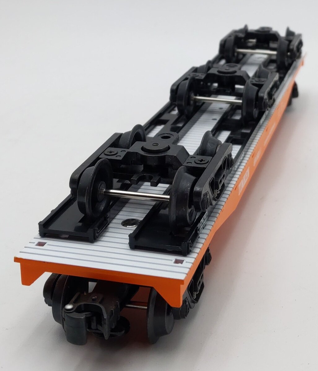 K-Line K691-8011 Timken Bulkhead Flatcar w/Wheel Load LN/Box