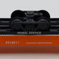 K-Line K691-8011 Timken Bulkhead Flatcar w/Wheel Load LN/Box