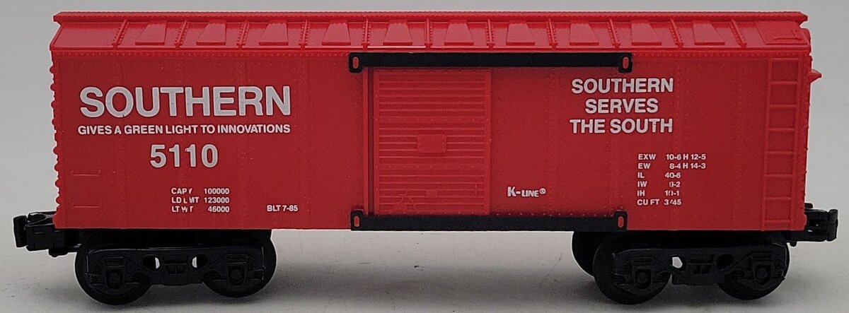 K-Line K5110 Southern Boxcar #5110 LN/Box