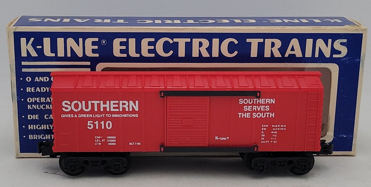 K-Line K5110 Southern Boxcar #5110 LN/Box