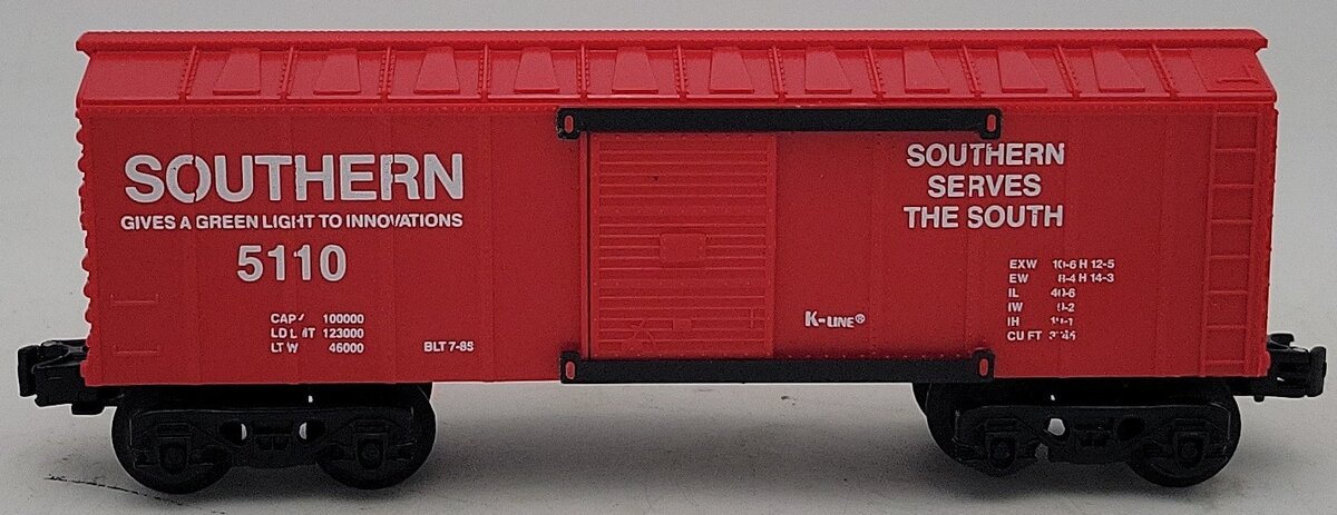 K-Line K5110 Southern Boxcar #5110 LN/Box