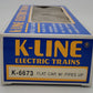 K-Line K6673 O Union Pacific Flatcar with Pipes #6673 EX/Box