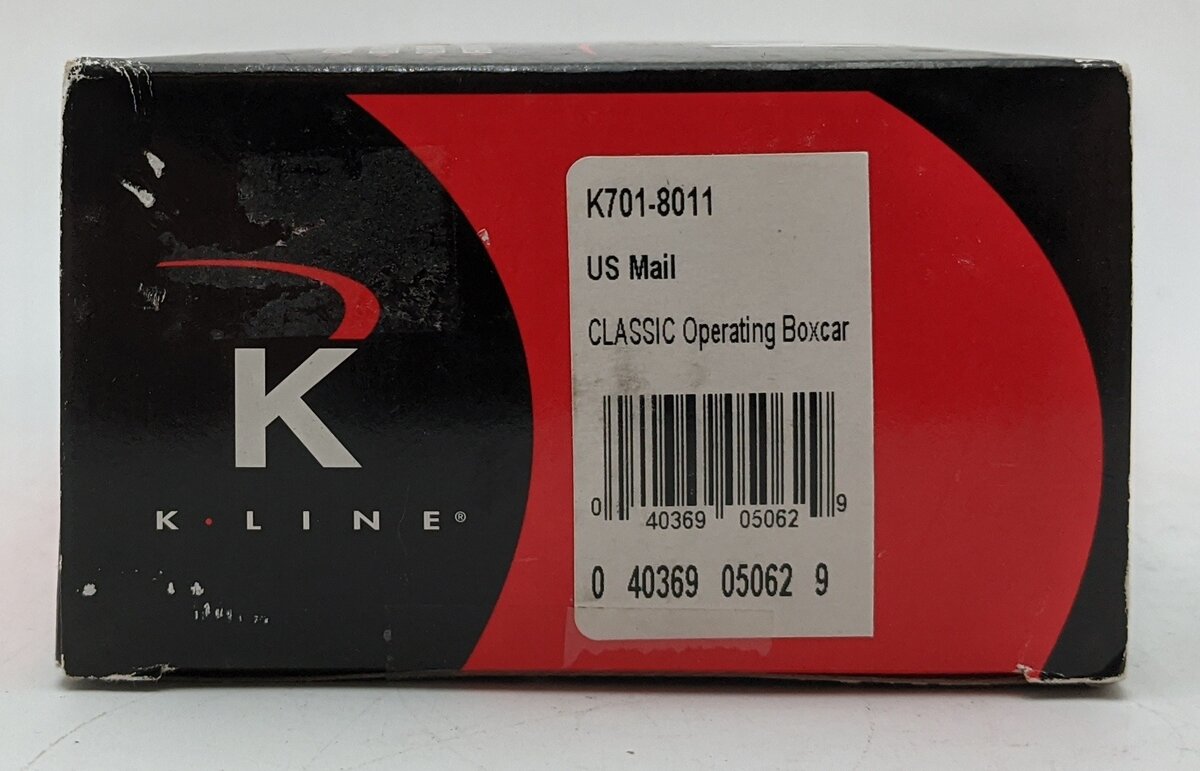 K-Line K701-8011 US Mail Operating Boxcar EX/Box