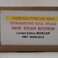 RMT 96499-401 O Scale Limited Edition Strasburg RR N&W Steam Reunion Boxcar EX/Box