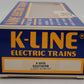 K-Line K-6858 O Gauge Southern Railway Boom Car EX/Box