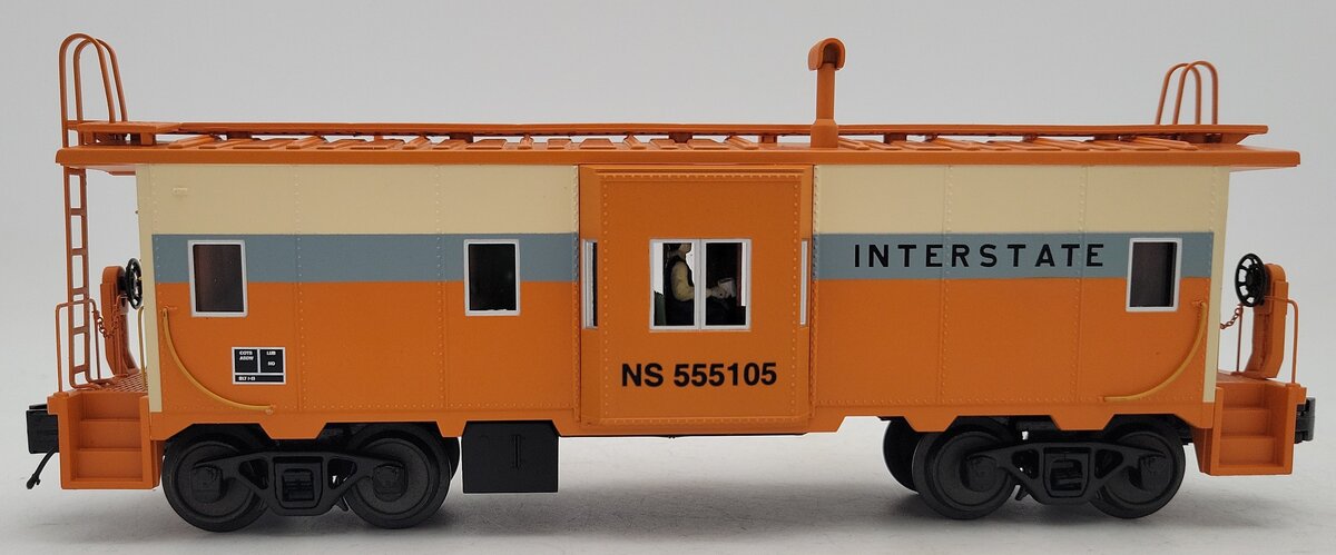 MTH 30-77249 O Gauge Interstate Bay Window Caboose #555105 LN/Box