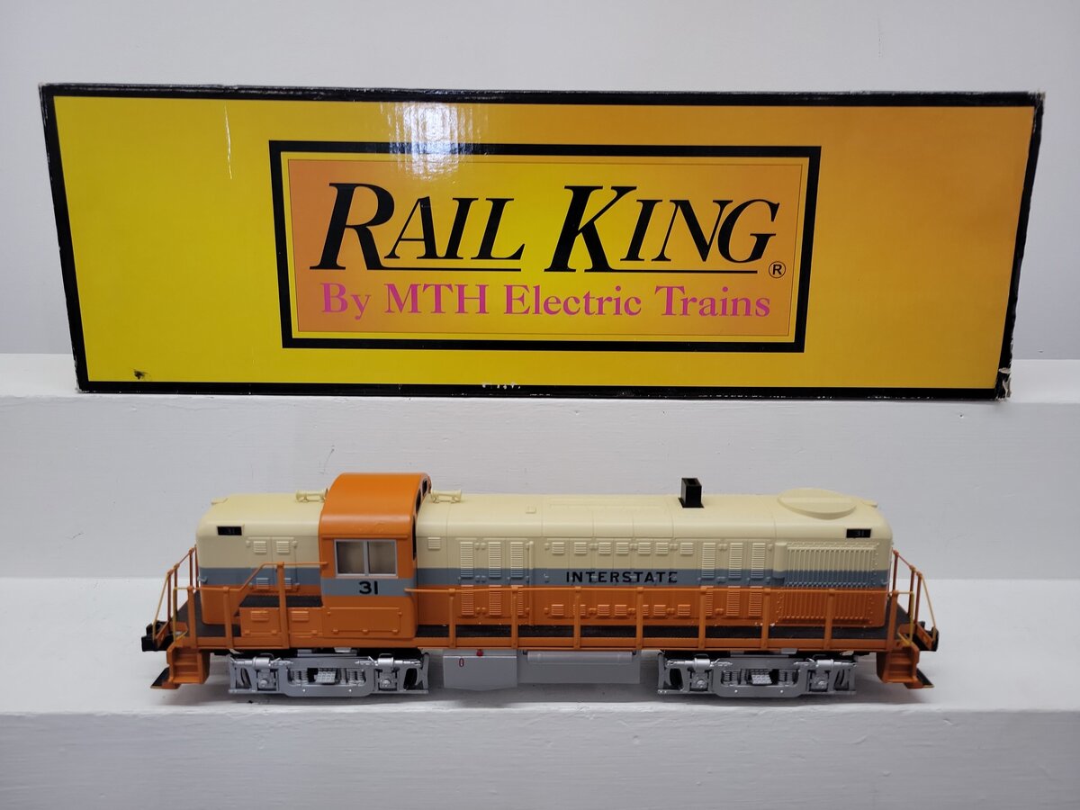 MTH 30-20215-1 O Gauge Interstate RS-3 Diesel Engine #31 w/PS3 EX/Box