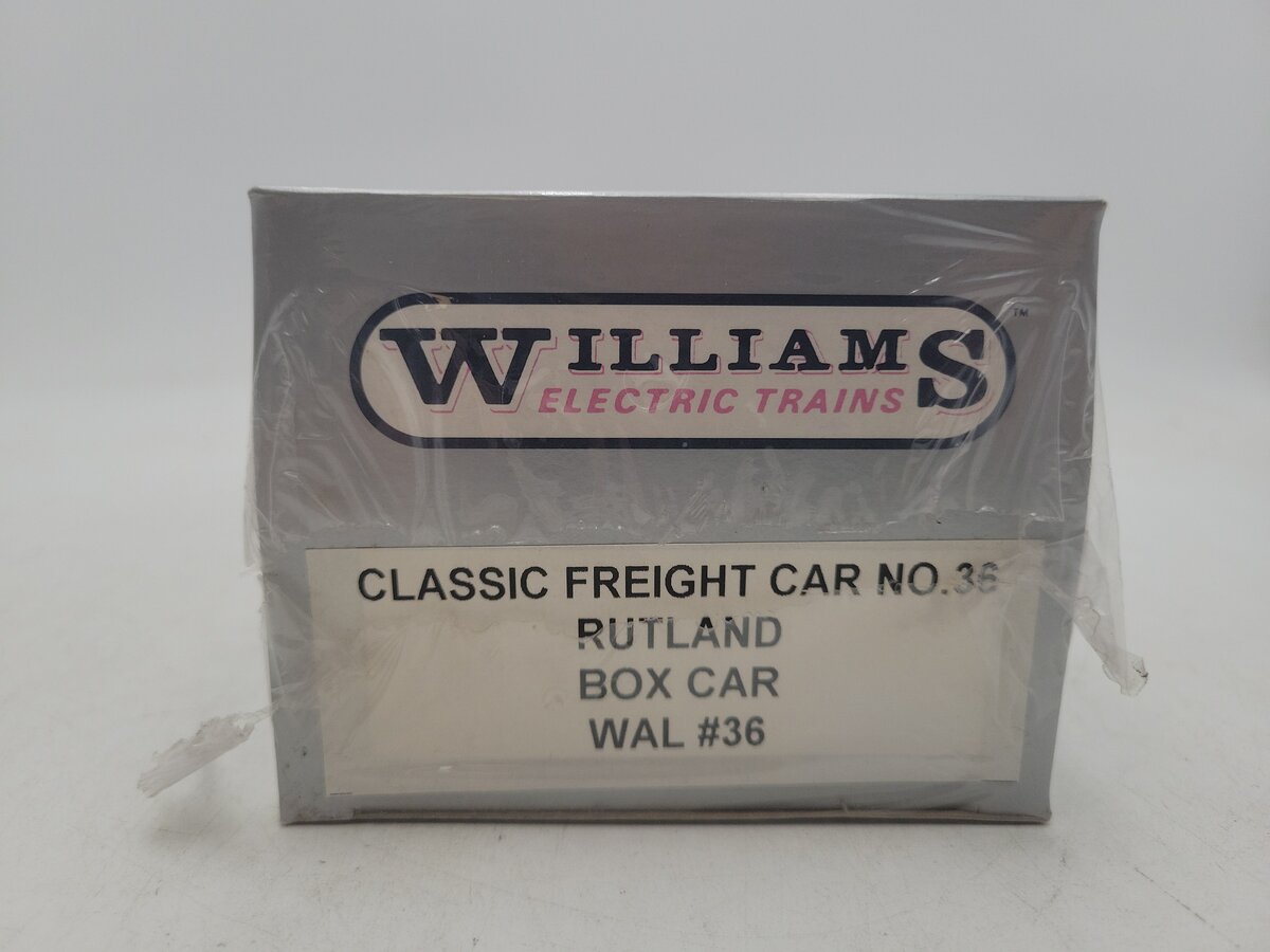 Williams WAL36 O Rutland Boxcar #105 MT/Box
