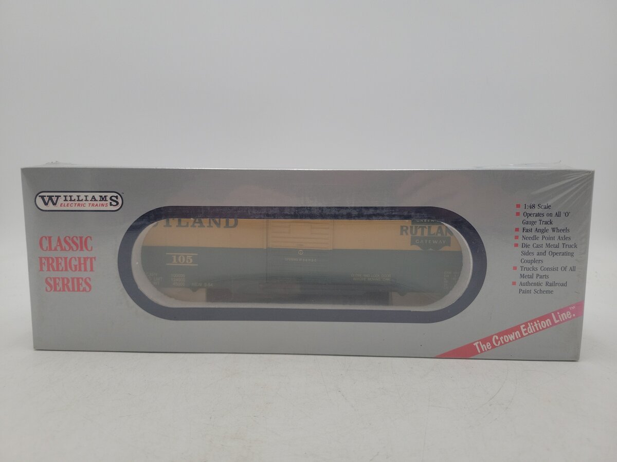 Williams WAL36 O Rutland Boxcar #105 MT/Box