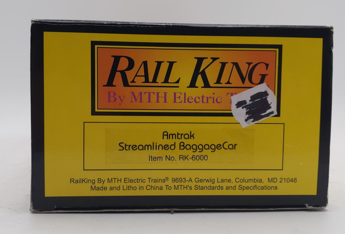 MTH 30-6000 O Gauge Amtrak 