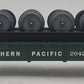 MTH 30-76081 O Northern Pacific RailKing Flat Car with Wheel Set #204238 LN/Box