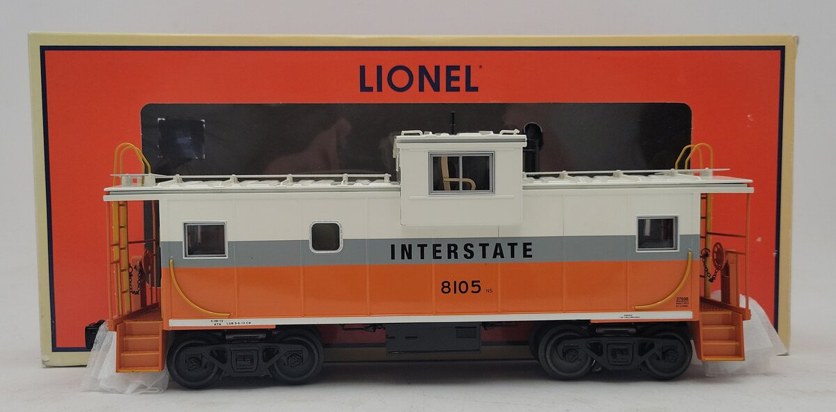 Lionel 6-27698 O Gauge NS Heritage Interstate Extended Vision Caboose #8105 LN/Box